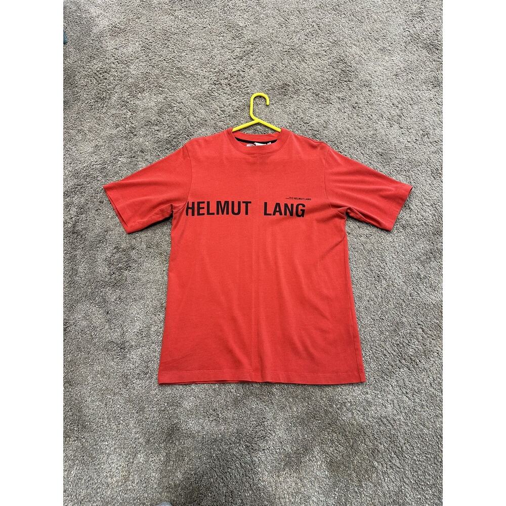 Helmut Lang Campaign Logo tee